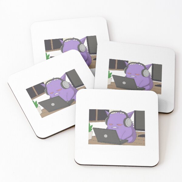 Item preview, Gengar Laptop - Burnt Out Adult designed and sold by mycookies8u.