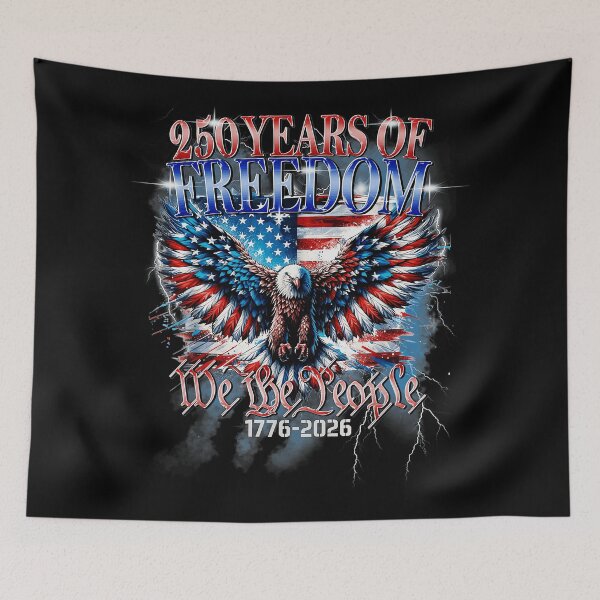 Item preview, 250 Years Of Freedom We The People 1776-2026 American Patriotism Independence Day designed and sold by QuentinHarrow.