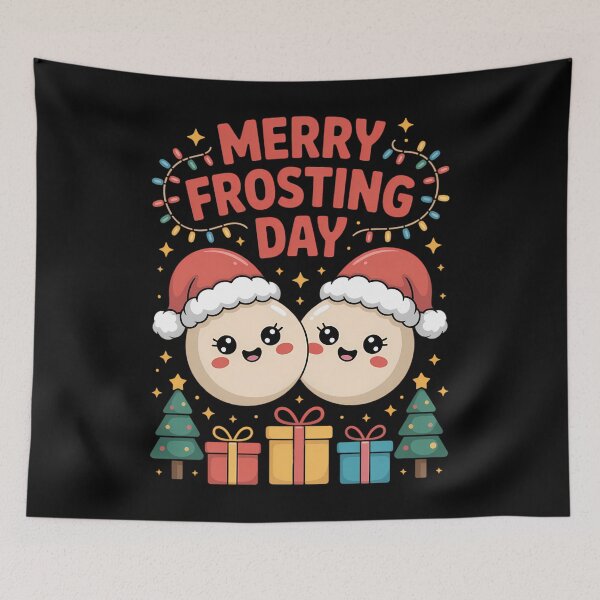 Item preview, Merry Cream Cheese Frosting Day Christmas Holiday designed and sold by TrinaEspinoza.