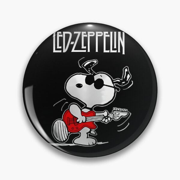 Item preview, Snoopy Rocking Led Zeppelinoopy designed and sold by Thewallart.