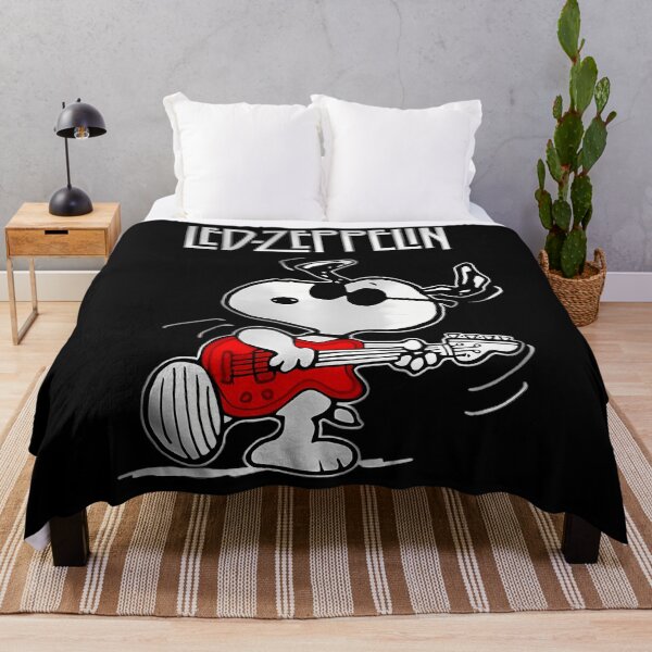 Item preview, Snoopy Rocking Led Zeppelinoopy designed and sold by Thewallart.