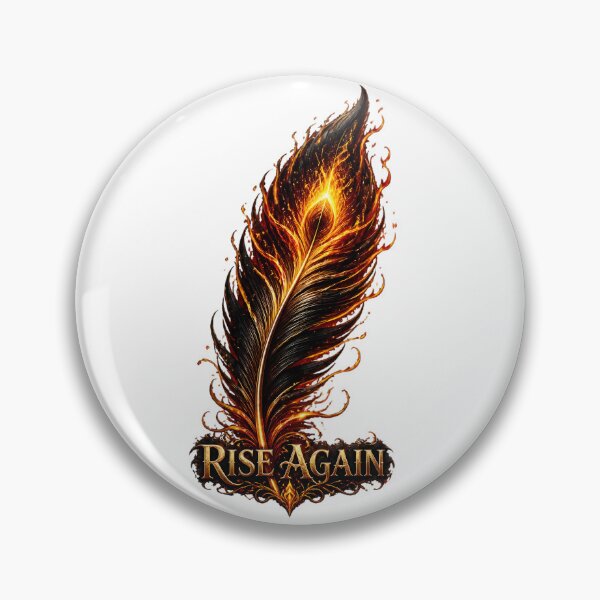 Item preview, Rise Again Phoenix Feather designed and sold by SurajDesigns.