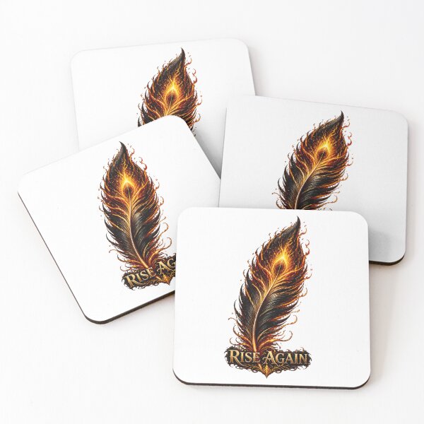 Item preview, Rise Again Phoenix Feather designed and sold by SurajDesigns.