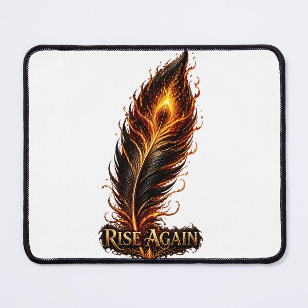 Item preview, Rise Again Phoenix Feather designed and sold by SurajDesigns.