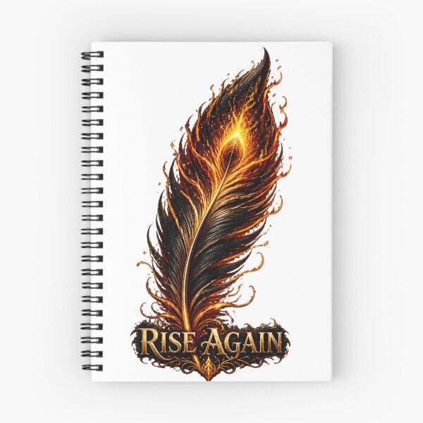 Item preview, Rise Again Phoenix Feather designed and sold by SurajDesigns.