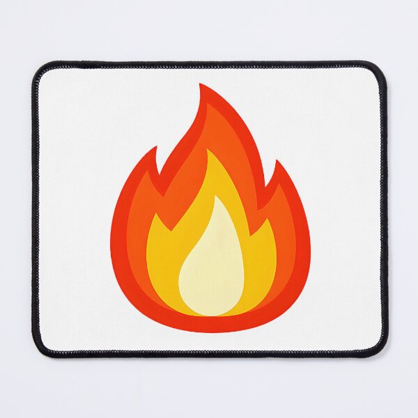 Item preview, Fire Emoji Flame Bold Icon designed and sold by Byte-shirt.