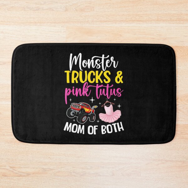 Item preview, Monster Trucks and Pink Tutus Mom of Both  designed and sold by zamiokaline.