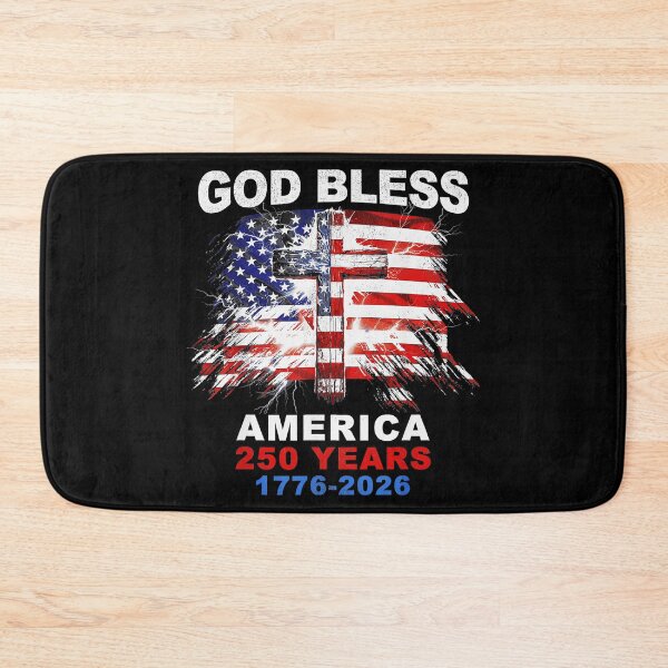 Item preview, God Bless America 250 Years 1776-2026 American Patriot Christian Anniversary designed and sold by QuentinHarrow.