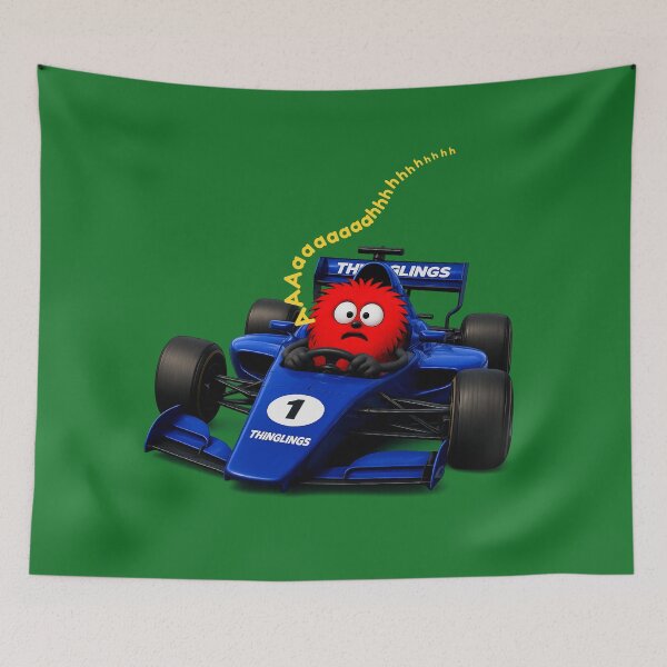 Item preview, Thingling at the Big Race: Panic Mode Activated designed and sold by TheThinglings.