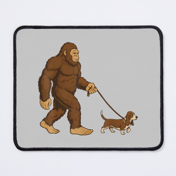 Item preview, Bigfoot Basset Hound Retro designed and sold by mjohnson9.