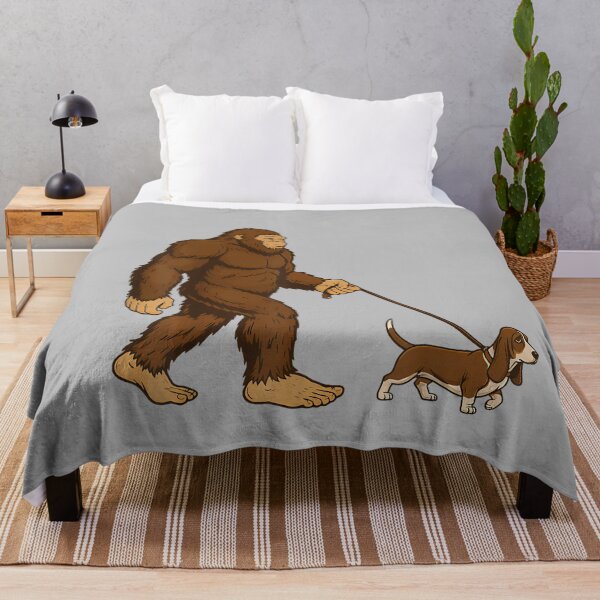 Item preview, Bigfoot Basset Hound Retro designed and sold by mjohnson9.