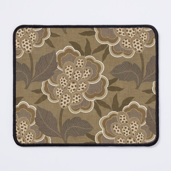 Item preview, Vintage Botanical Tapestry - Caramel Brown designed and sold by Sarah Thorpe Designs .