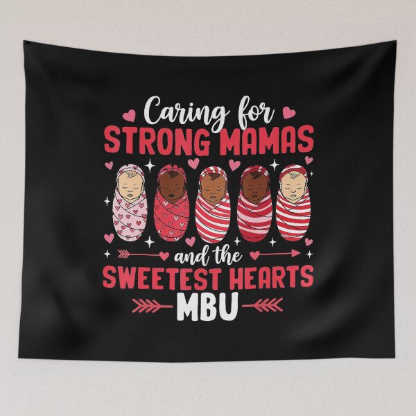 Item preview, Strong Mamas Sweethearts MBU Valentine  designed and sold by zamiokaline.