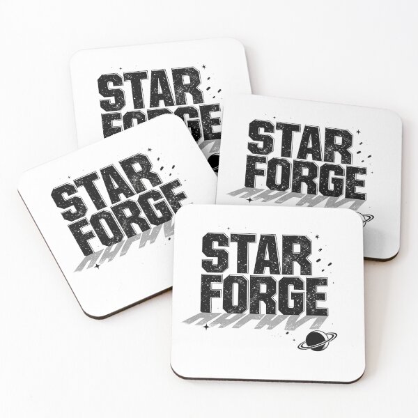 Item preview, Star Forge – Cosmic Space Typography Design designed and sold by TeyArtWork.