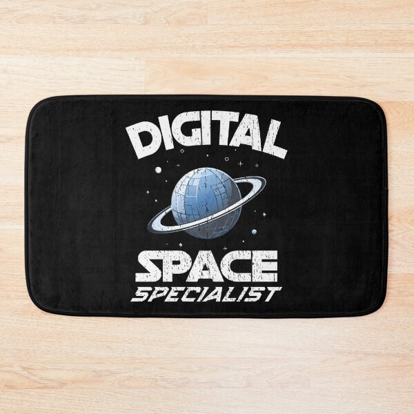 Item preview, Digital Space Specialist Planet - Retro Sci-Fi Astronomy Art - Vintage Distressed Galactic Explorer programmer developer AI training Prompt Engineer designed and sold by Jt41.
