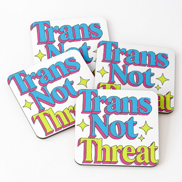 Item preview, Trans Not Threat designed and sold by Fastokart.