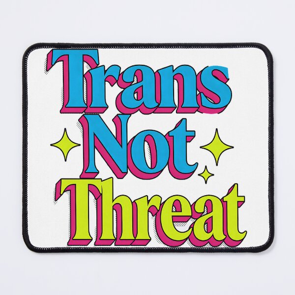Item preview, Trans Not Threat designed and sold by Fastokart.