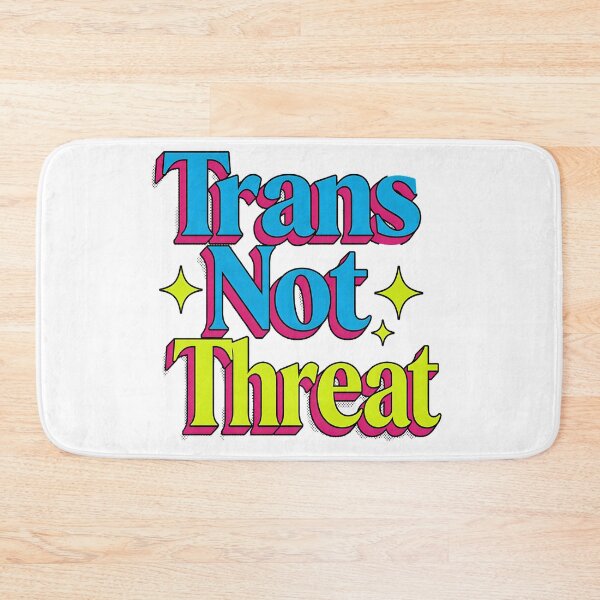 Aperçu de l'œuvre Les personnes transgenres ne sont pas une menace créée et vendue par Fastokart.