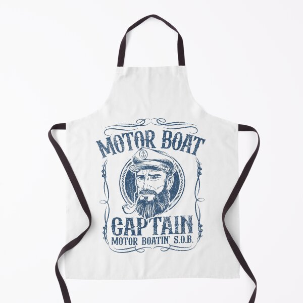 Item preview, Motor Boat Captain Vintage designed and sold by Hedoraxe.