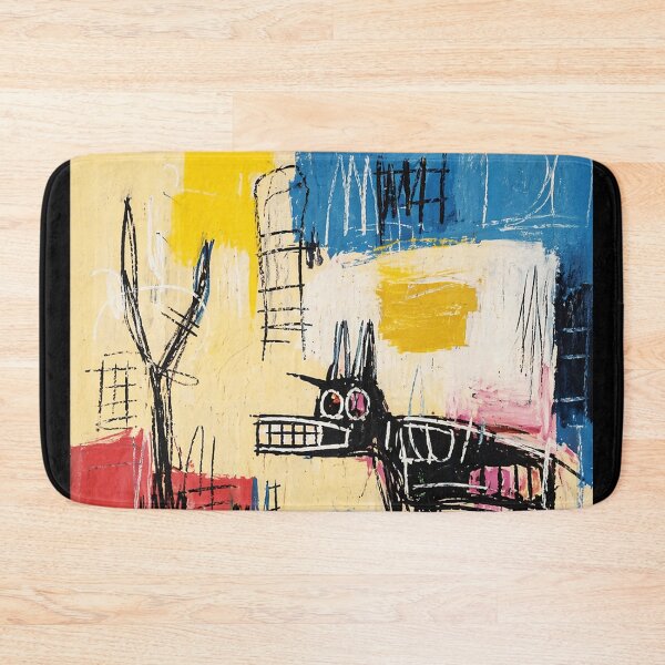 Item preview, Abstract Black Dog Expressionist Painting  designed and sold by Modaozushi216.