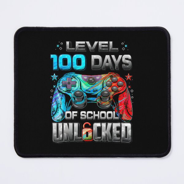 Item preview, 100 Days of School Gamer Level Unlocked  designed and sold by FGTV2021.