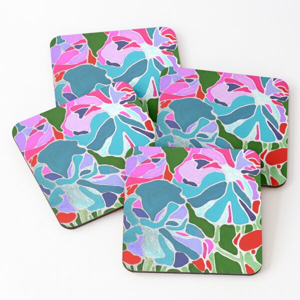 Item preview,  Vibrant Floral Harmony – Neurographic Abstract for Meditation & Color Therapy designed and sold by Sherrylynart.