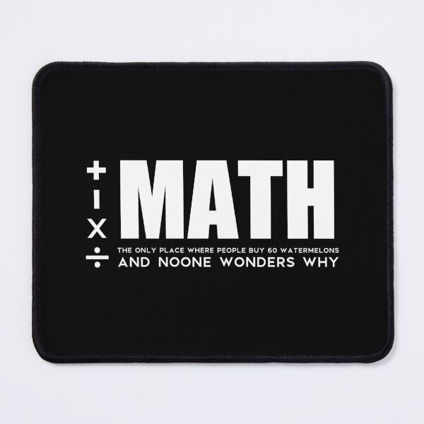 Item preview, Funny Math Teacher Quote 60 Watermelons - Mathematics Student Gift designed and sold by Osmose-Studio ⭐⭐⭐⭐⭐.
