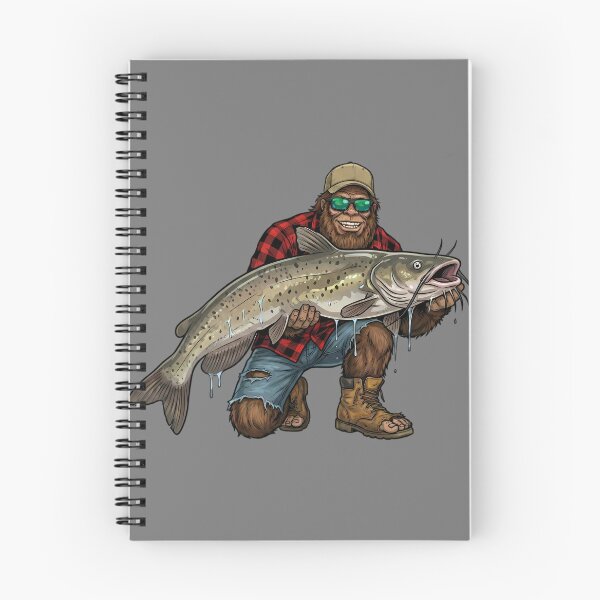 Item preview, Bigfoot Channel Catfish Fishing Trophy Funny Sasquatch Long Sleeve designed and sold by mjohnson9.