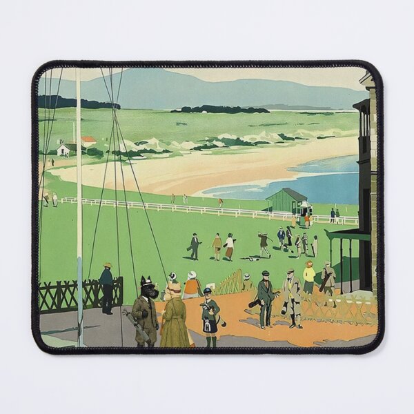 Item preview, St Andrews Vintage Railway Poster designed and sold by CJChronicles.