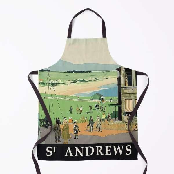 Item preview, St Andrews Vintage Railway Poster designed and sold by CJChronicles.