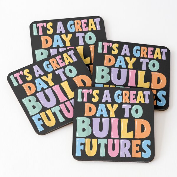 Item preview, it's a great day to build futures  designed and sold by mariazin.
