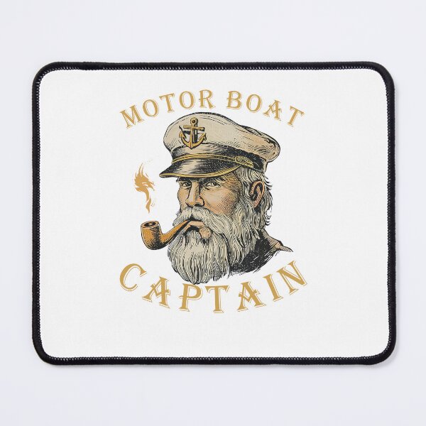 Item preview, Motor Boat Captain designed and sold by Hedoraxe.