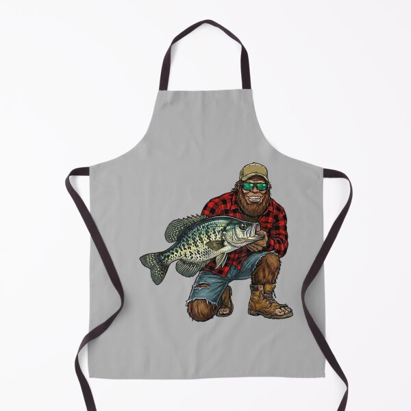 Item preview, Bigfoot Crappie Fishing Trophy Funny Sasquatch Fisherman designed and sold by mjohnson9.