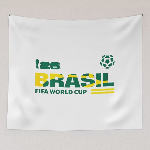 Item preview, World Cup26 Qualifier Brasil designed and sold by Thewallart.