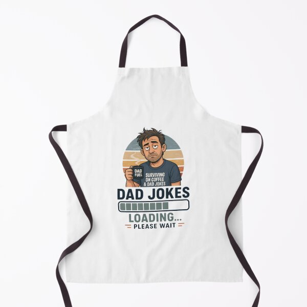 Item preview, Dad Jokes Loading Funny Coffee Dad Graphic T-Shirt designed and sold by FestivityFinds.