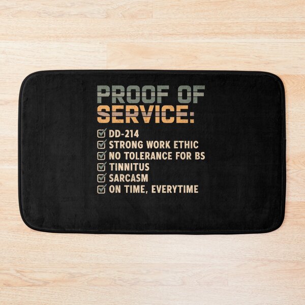 Item preview, Proof of Service DD-214 Tinnitus Funny designed and sold by Hedoraxe.