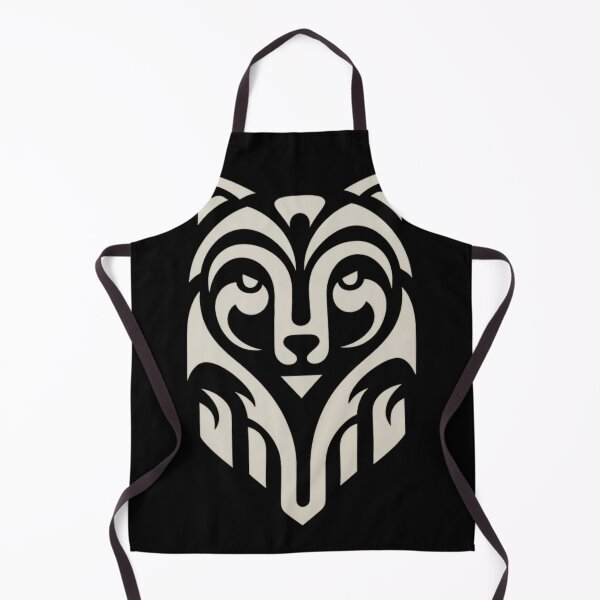Item preview, Minimalist Tribal Wolf Head designed and sold by JonelCrafts.