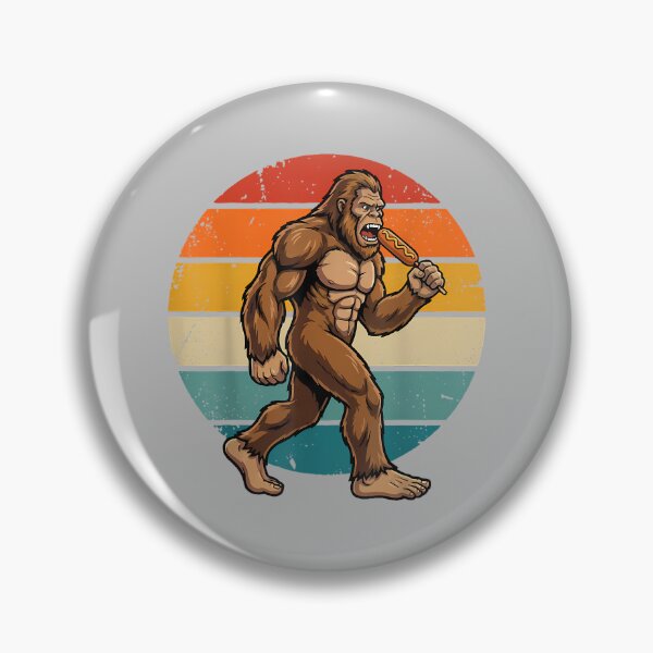 Item preview, Bigfoot Eating Corndog designed and sold by mjohnson9.