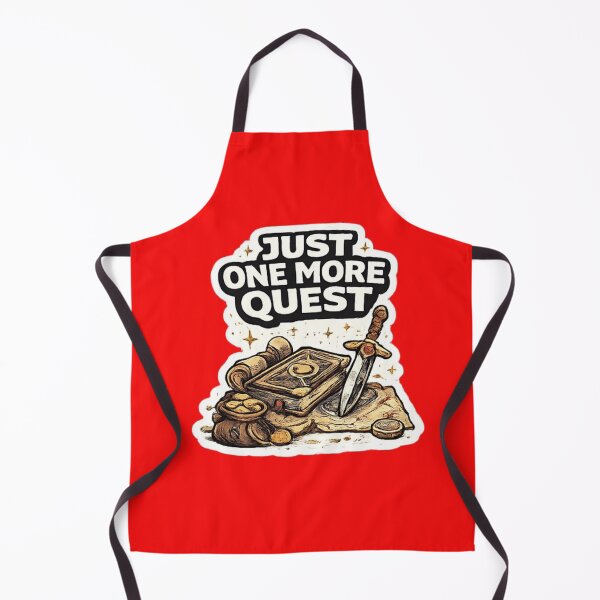 Item preview, Just One More Quest Fantasy RPG Gamer Design designed and sold by Artbysarmina.
