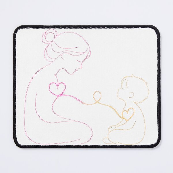Item preview, A mother and child sharing a heartwarming moment on transparent background designed and sold by Creative88Art.