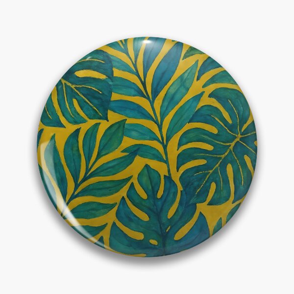 Item preview, Blue and Green Tropical Leaves designed and sold by GraphicsClub.