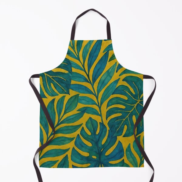 Item preview, Blue and Green Tropical Leaves designed and sold by GraphicsClub.