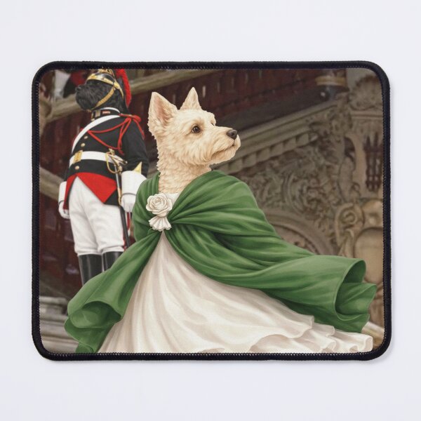 Item preview, Elegant Scottish Terrier in Classic Ballroom Scene designed and sold by CJChronicles.