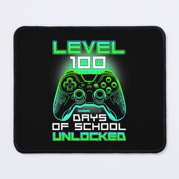 Item preview, Level 100 Days of School Unlocked Gamer designed and sold by FGTV2021.