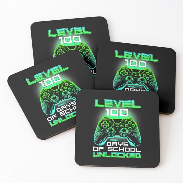 Item preview, Level 100 Days of School Unlocked Gamer  designed and sold by FGTV2021.