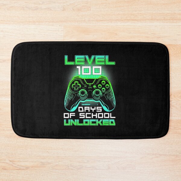 Item preview, Level 100 Days of School Unlocked Gamer  designed and sold by FGTV2021.