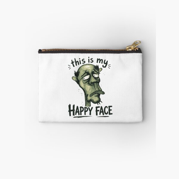 Item preview, This Is My Happy Face Funny Sarcastic Grumpy Character designed and sold by SpiralmoonDes.