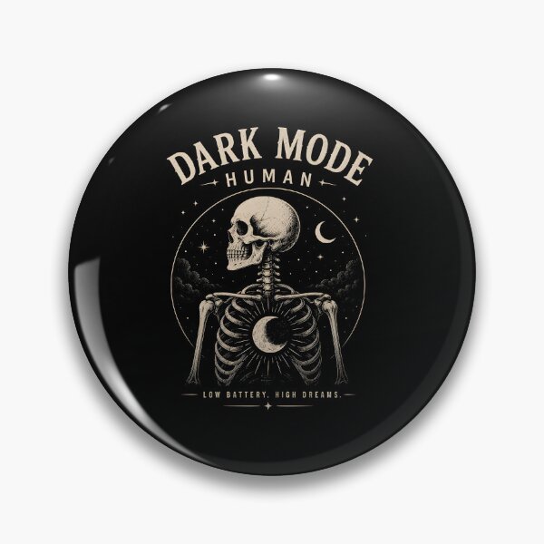 Item preview, Dark Mode Human designed and sold by Kordea2026.