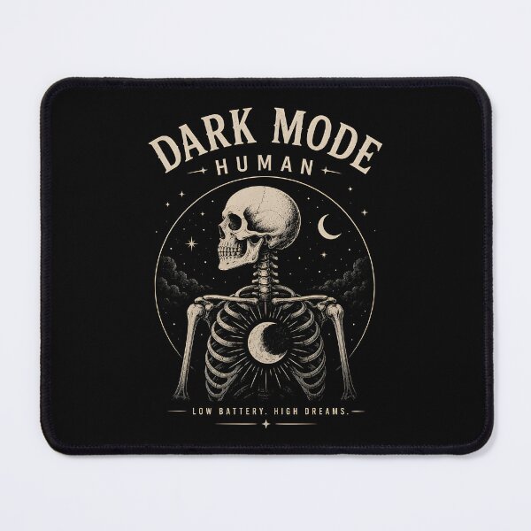 Item preview, Dark Mode Human designed and sold by Kordea2026.