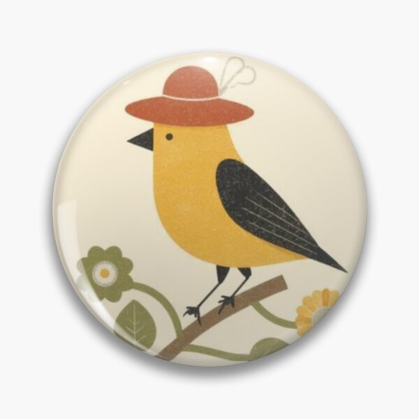Item preview, Little Bird in a Red Hat designed and sold by mellow-koko.